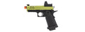Vorsk Hi-Capa 3.8 Pro GBB Pistol w/ Red Dot Sight - (Green/Black)