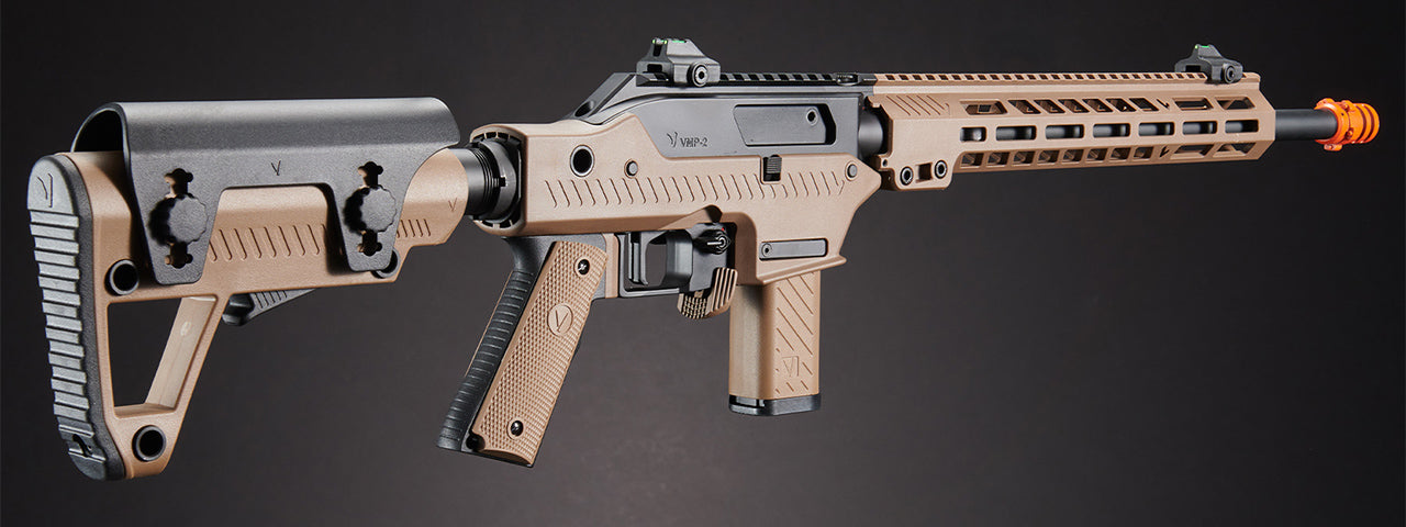 Vorsk VMP-2MD RECON RIFLE GBB Airsoft Rifle Semi-Only - (Tan/Black)