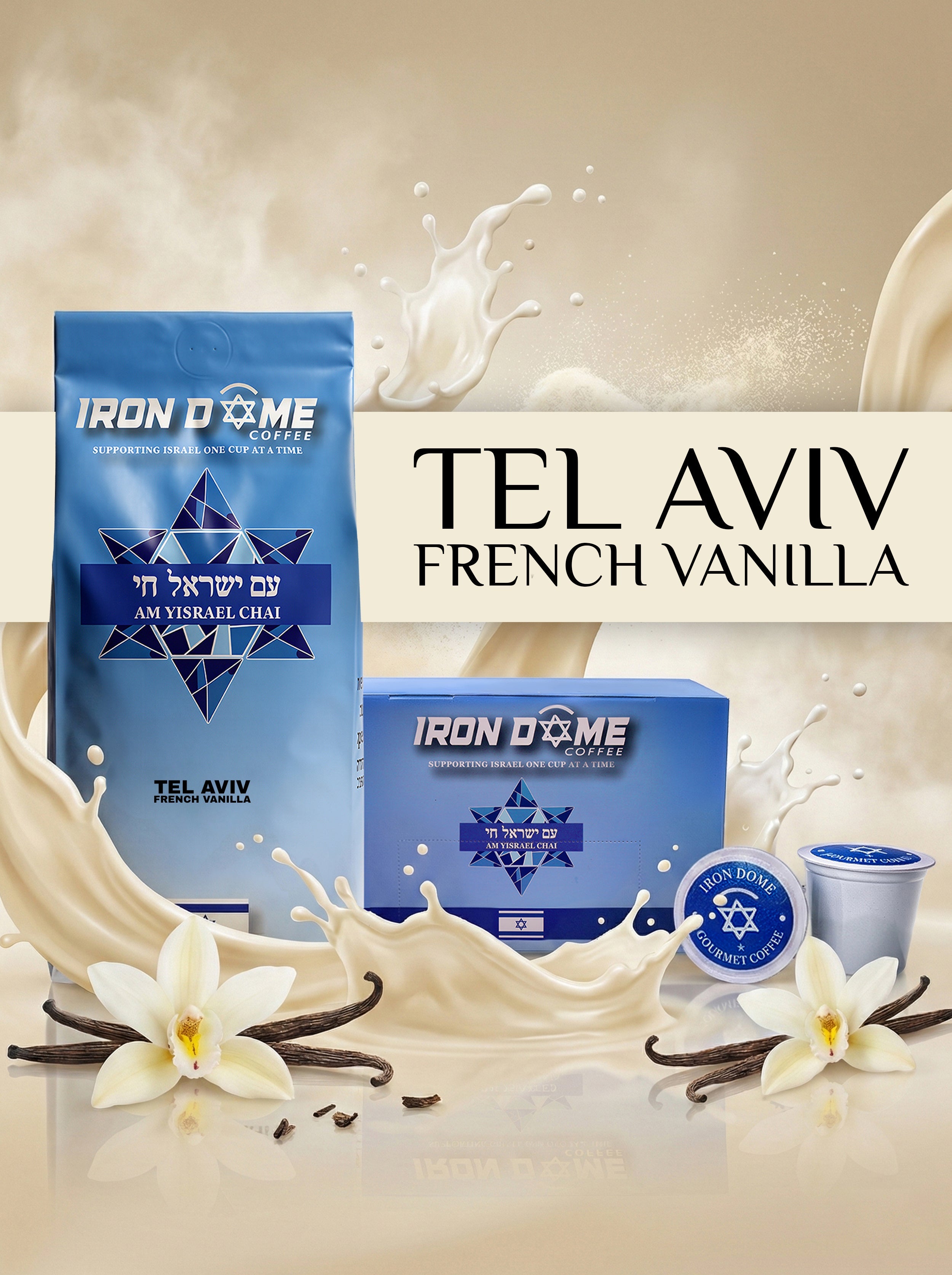 Iron Dome "Tel Aviv French Vanilla" Coffee