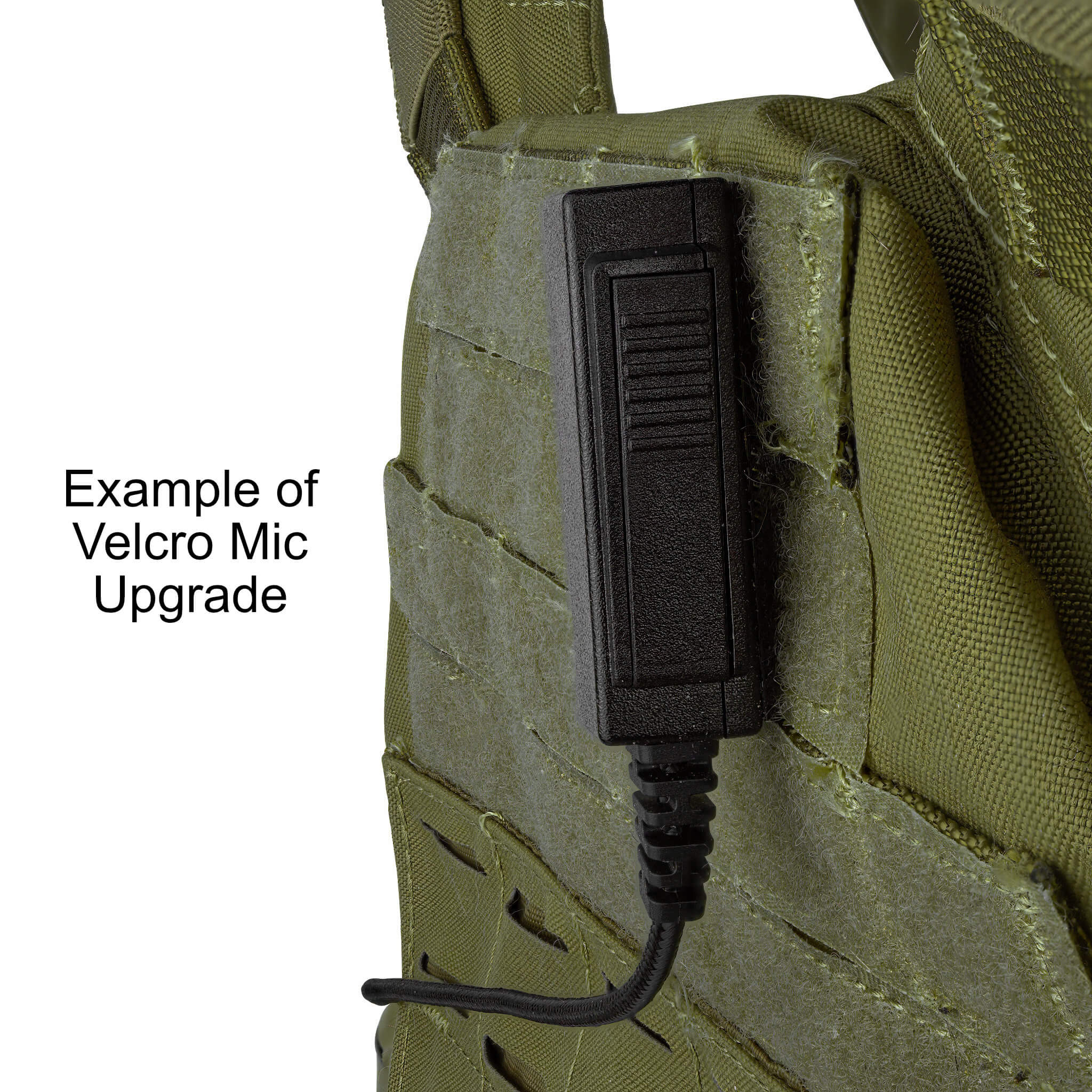 Tactical Braided Fiber Mic & Tube Earpiece Kit - Hardwired Harris: XL-150/P, XG-100/P, XL-185/P/Pi, XL-200/P/Pi, XL-400