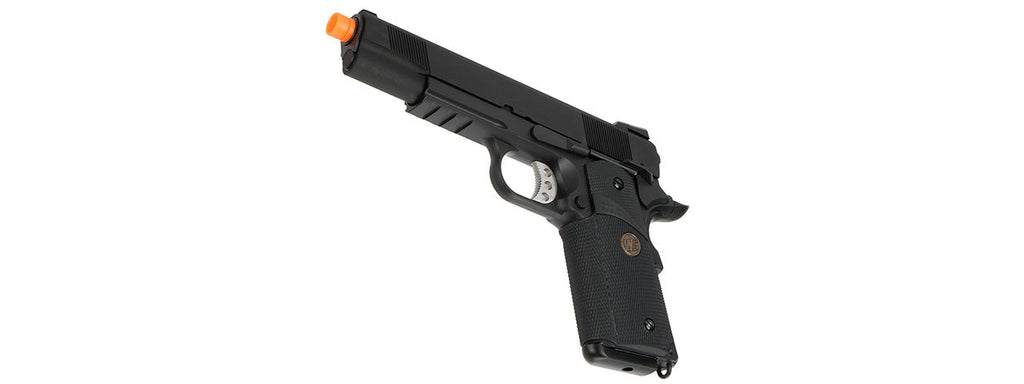 WE Tech 1911 Full Metal MEU Airsoft Gas Blowback Pistol (BLACK)
