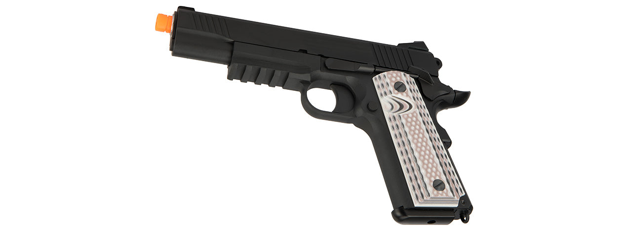 WE Tech Full Metal 1911 M45A1 Gas Blowback Airsoft Pistol (BLACK)