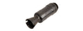 WE Tech AK Beta / AK74U Airsoft Rifle Metal Flash Hider (BLACK)