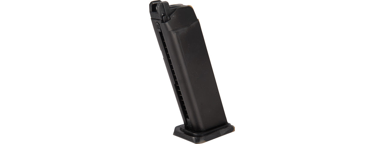 GP1799 T1 Gas Blowback Airsoft Pistol - BLACK / GOLD BARREL