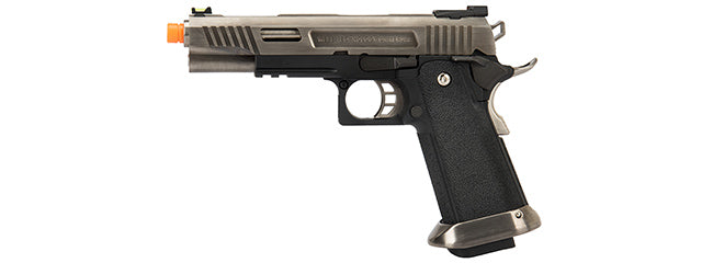 WE Tech Hi-Capa 5.1 T-Rex Competiton Gas Blowback Pistol (SILVER)