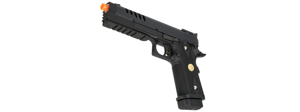 WE Tech 1911 Hi-Capa Custom Hyper Strike Gas Blowback Airsoft Pistol (BLACK)