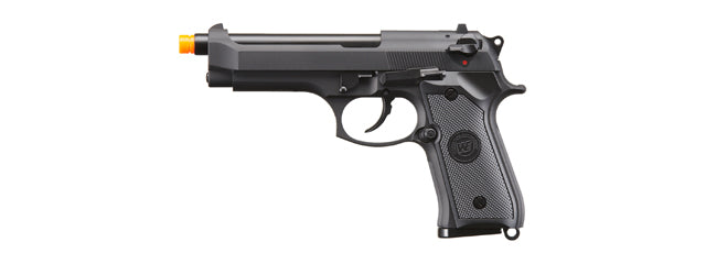 WE-Tech Full Metal M9 Semi Automatic Gas Blowback Pistol (Color: Black)