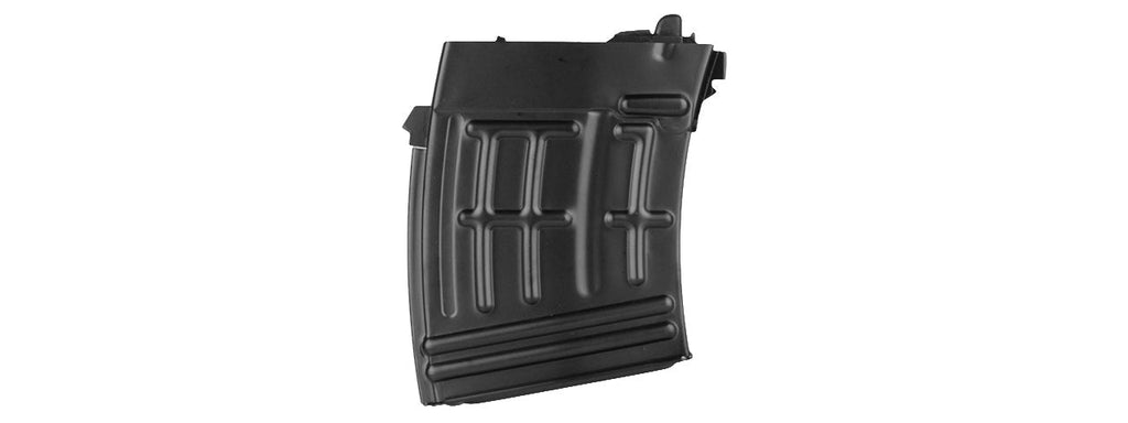 WE Tech 20rd SVD Gas Blowback Rifle GBBR Airsoft Magazine (BLACK)