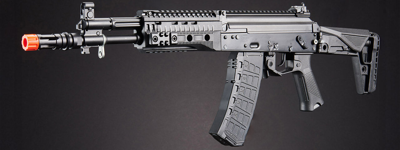 WELL Pro AK-12 Assault Gas Blowback Airsoft Rifle - (Black)