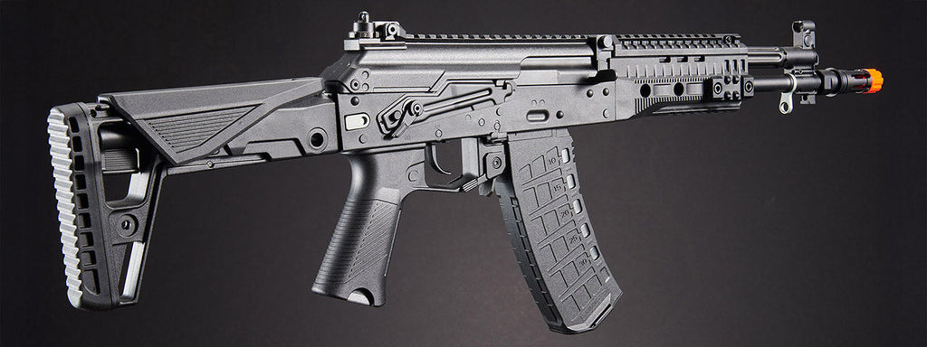 Well Pro AK-12 High ROF Assault AEG Airsoft Rifle w/ ETU - (Black)
