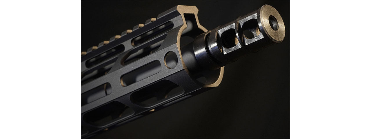 Wolverine Airsoft MTW Forged Series Tactical XBR 10 SBR HPA M4 Airsoft Rifle - (Black)