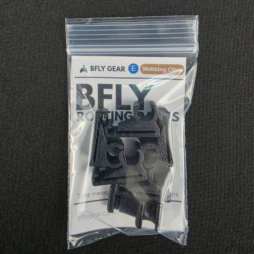 Webbing Clips Pack -Cable/Hose Management Clips-