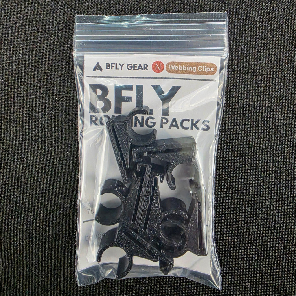 Webbing Clips Pack -Cable/Hose Management Clips-
