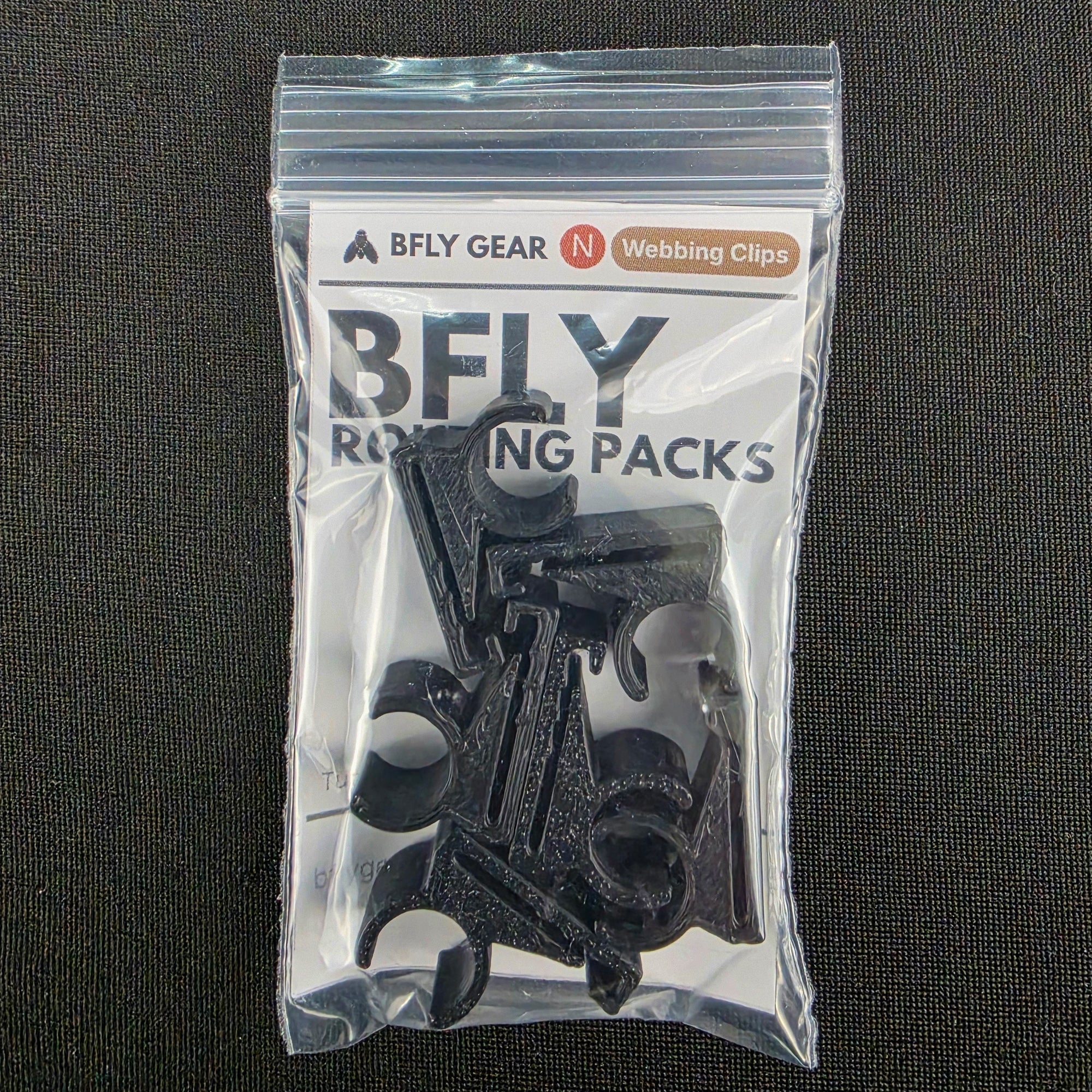 Webbing Clips Pack -Cable/Hose Management Clips-
