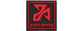 Zion Arms Logo PVC Patch (Color: Red / Black)