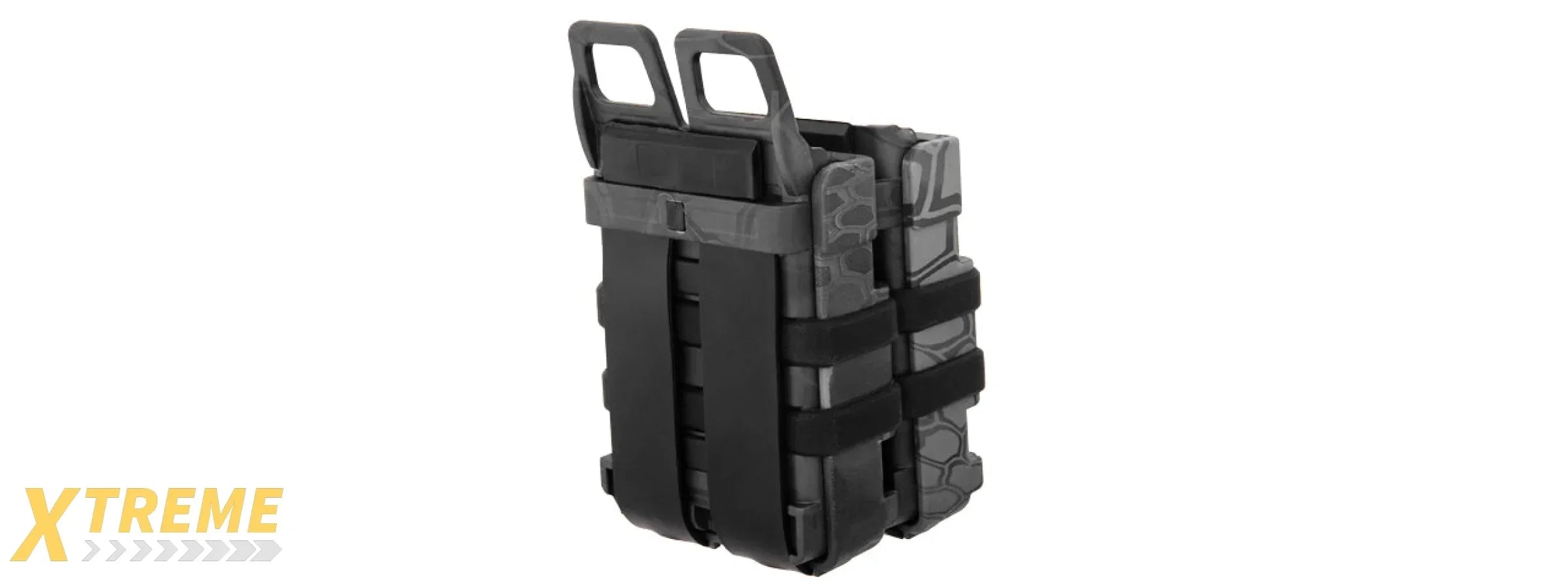 AC-213 QUICK DOUBLE M4 MAGAZINE POUCH - TACTICAL HEAVY DUTY MOLLE COMPATIBLE