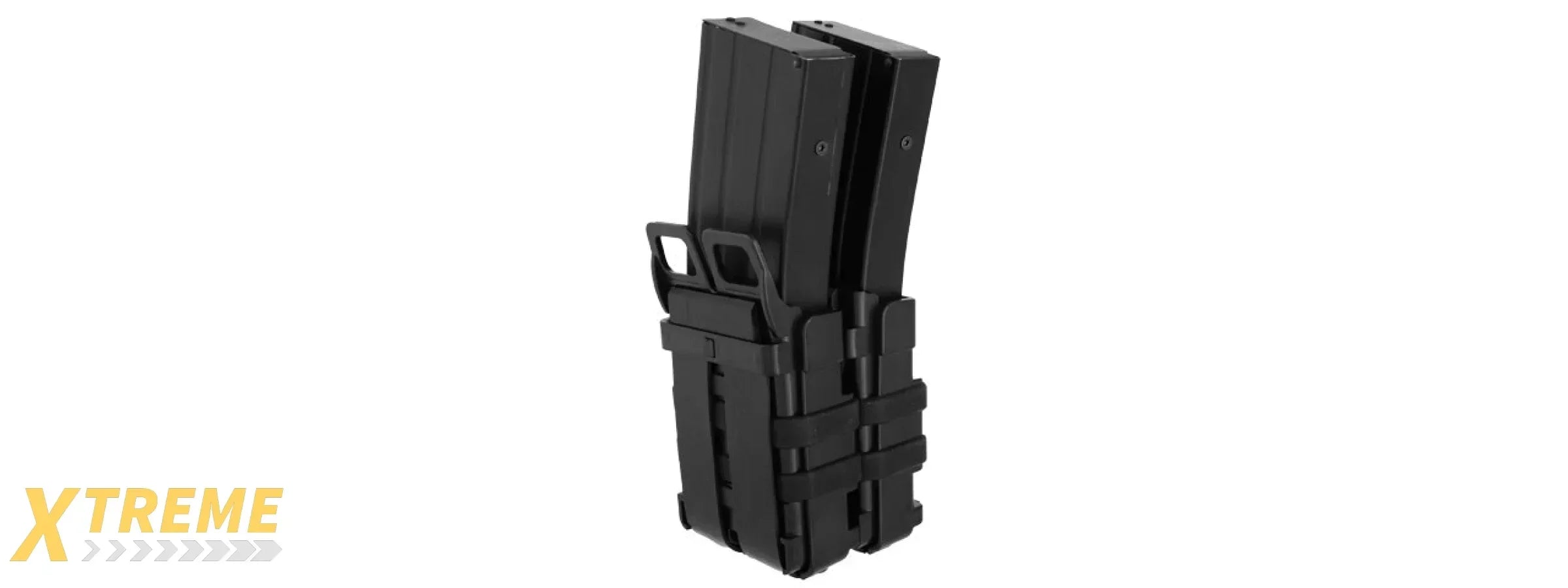 AC-213 QUICK DOUBLE M4 MAGAZINE POUCH - TACTICAL HEAVY DUTY MOLLE COMPATIBLE