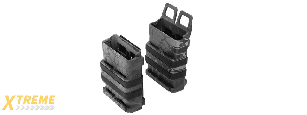 AC-213 QUICK DOUBLE M4 MAGAZINE POUCH - TACTICAL HEAVY DUTY MOLLE COMPATIBLE