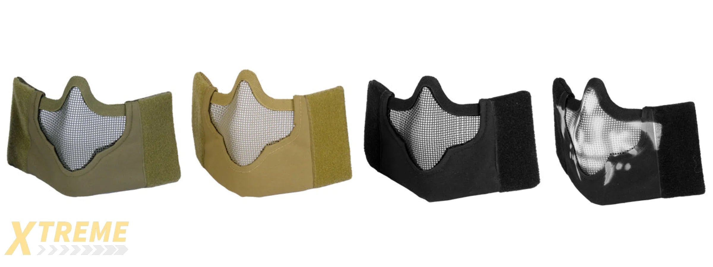 AC-473G V8 MESH HALF FACE MASK (OD GREEN)