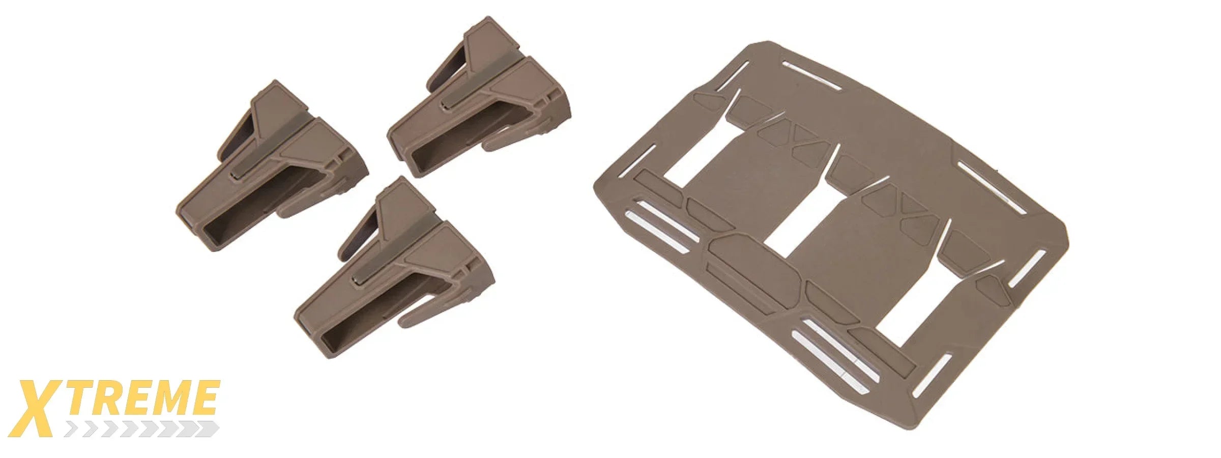 AC-539 GEAR RETENTION ORBIT - BASE PLATE WITH 3 SMR ASSEMBLY FOR INDUSTRIAL MOUNTING