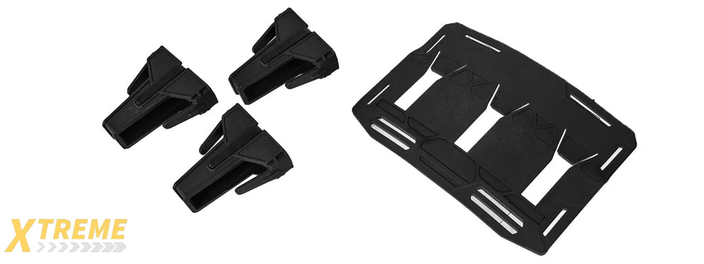 AC-539 GEAR RETENTION ORBIT - BASE PLATE WITH 3 SMR ASSEMBLY FOR INDUSTRIAL MOUNTING