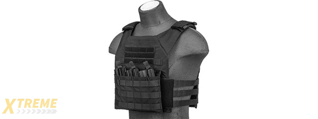 AC-591B Tactical Vest (Black)
