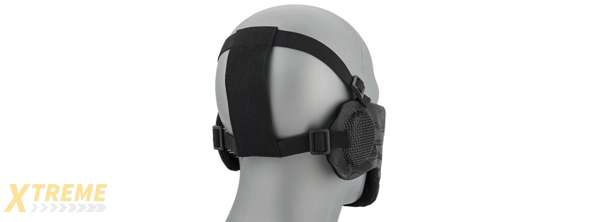 AC-643 TACTICAL ELITE FACE AND EAR PROTECTIVE MASK FOR AIRSOFT, PAINTBALL, TACTICAL USE