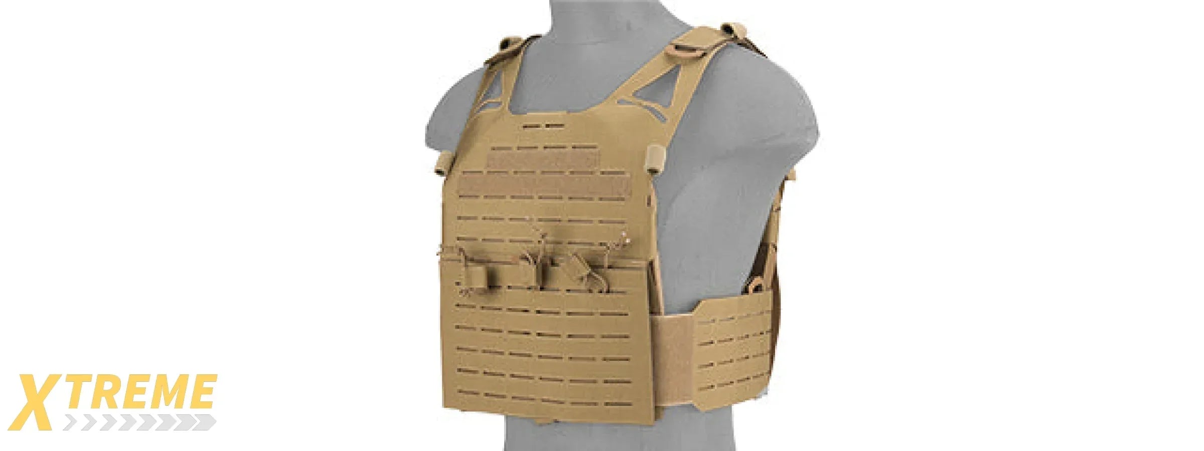 AC-881B G-FORCE LASER CUT FULL HYPALON MOLLE TACTICAL VEST HEAVY-DUTY MODULAR RIG