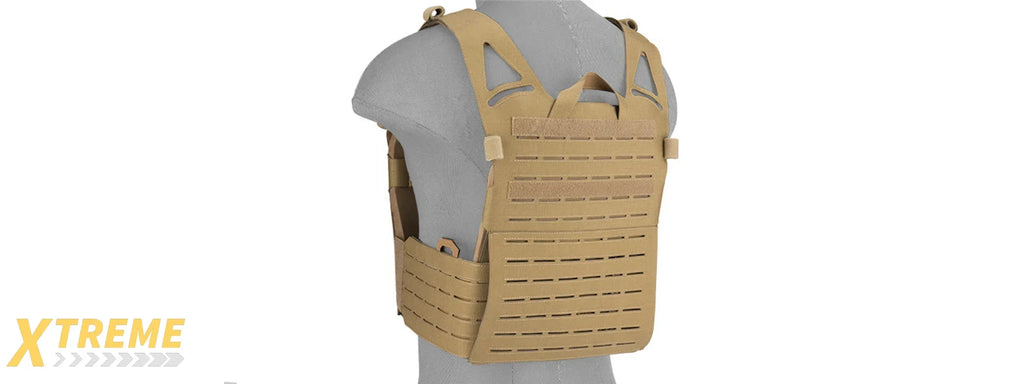 AC-881B G-FORCE LASER CUT FULL HYPALON MOLLE TACTICAL VEST HEAVY-DUTY MODULAR RIG