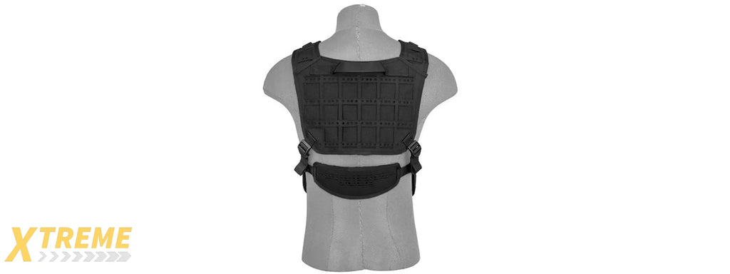 AC-882 LASER CUT AIRSOFT CHEST RIG W/ SLING AND MOLLE PLATFORM FOR TACTICAL GEAR