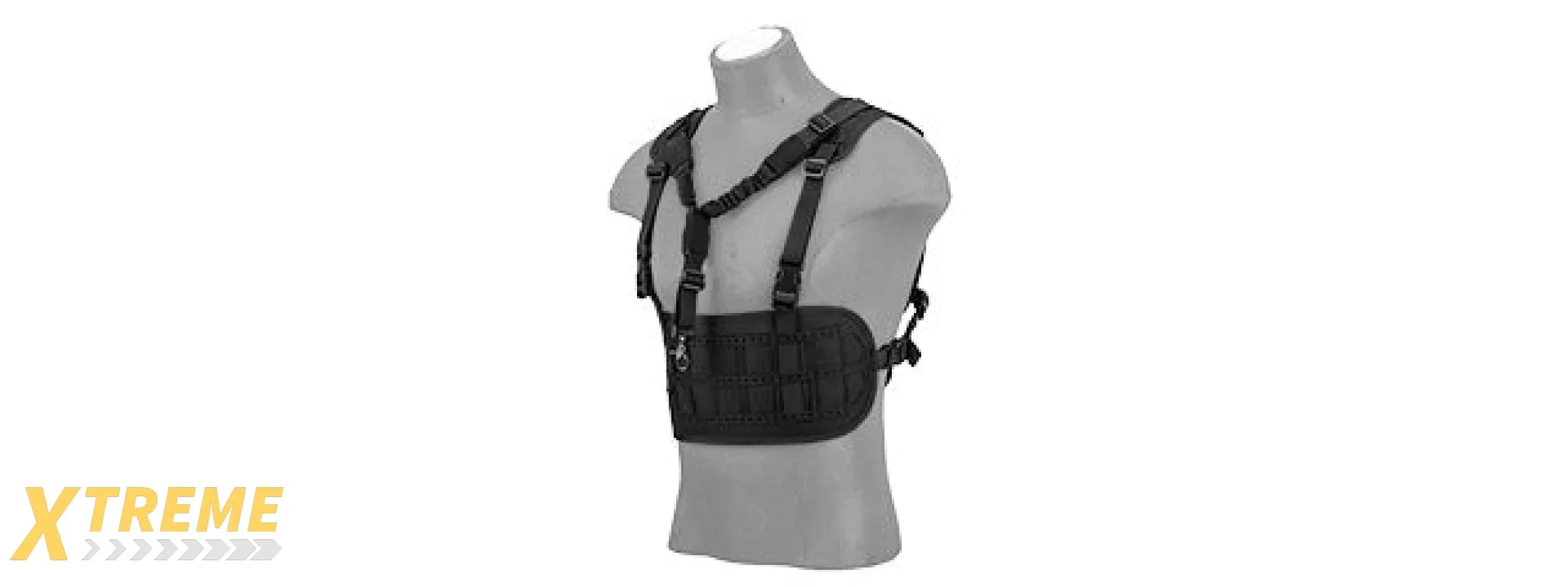 AC-882 LASER CUT AIRSOFT CHEST RIG W/ SLING AND MOLLE PLATFORM FOR TACTICAL GEAR