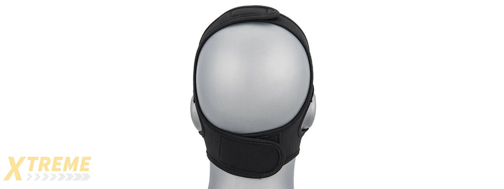 YOKAI OGRE HALF FACE MASK W/ SOFT PADDING — PREMIUM COSPLAY COSTUME ACCESSORY