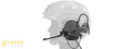 Airsoft C5 Tactical Communication Headset For Helmets - (Black)