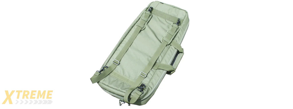 AMA COVERT 36-IN CARBINE CARRYING CASE W/ RUCK STRAPS - OLIVE DRAB GREEN