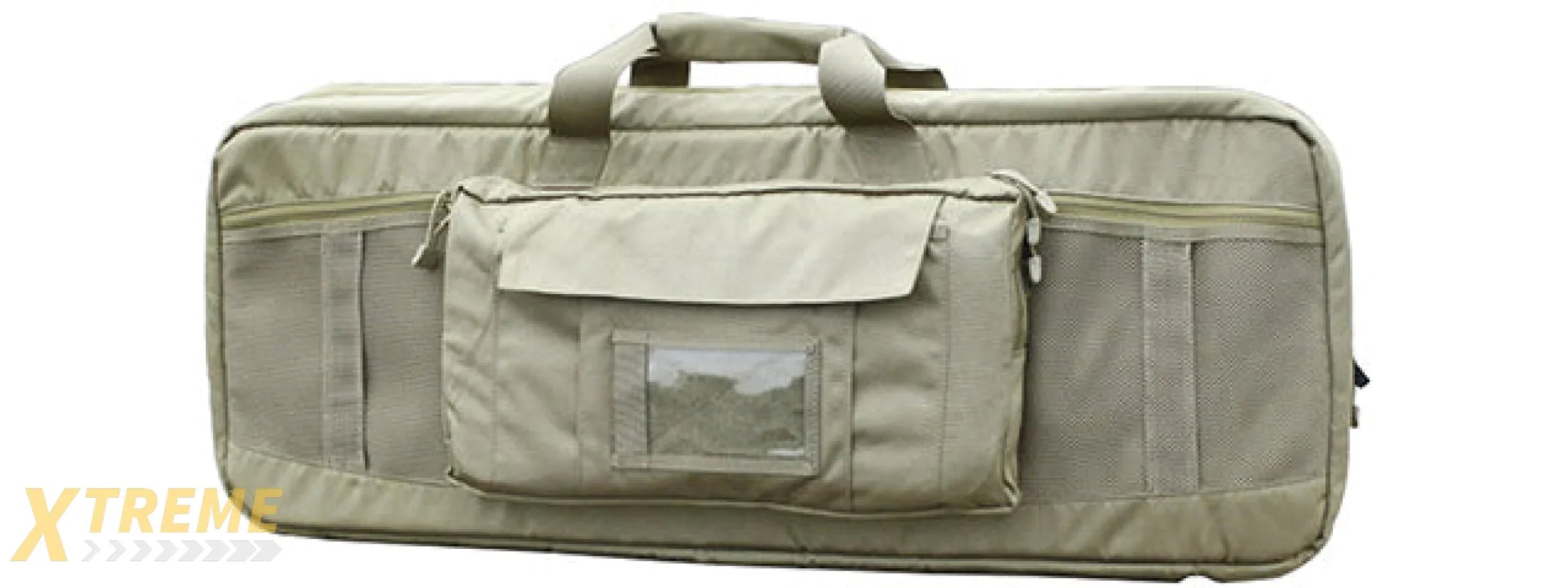 AMA COVERT DOUBLE RIFLE CARRYING CASE ZIPPERED POUCH FOR SECURE TRANSPORT