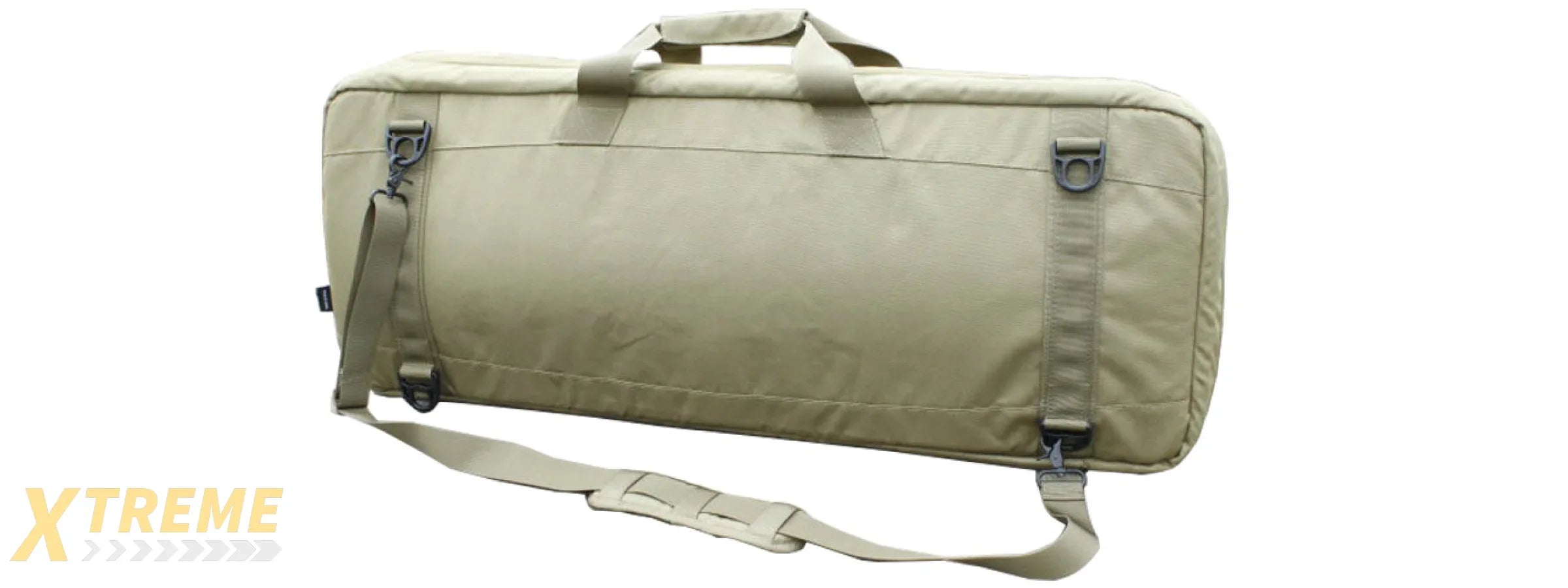 AMA COVERT DOUBLE RIFLE CARRYING CASE ZIPPERED POUCH FOR SECURE TRANSPORT