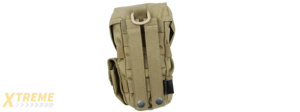 AMA TACTICAL AIRSOFT UNIVERSAL PADDED POUCH - KHAKI