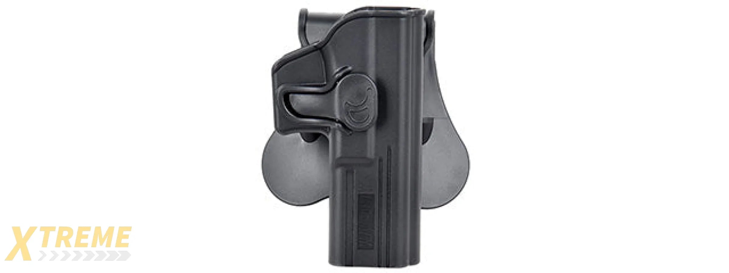 Amomax Gen2 Rigid Holster for Glock 17 - BK