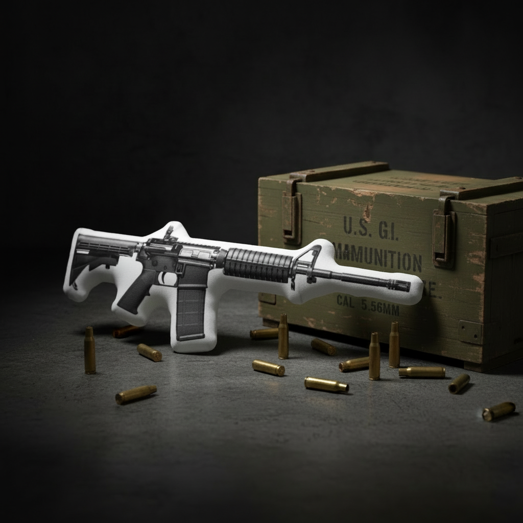 AR-15 Pillow - Pewlows Collection - 4LibertyShop.com