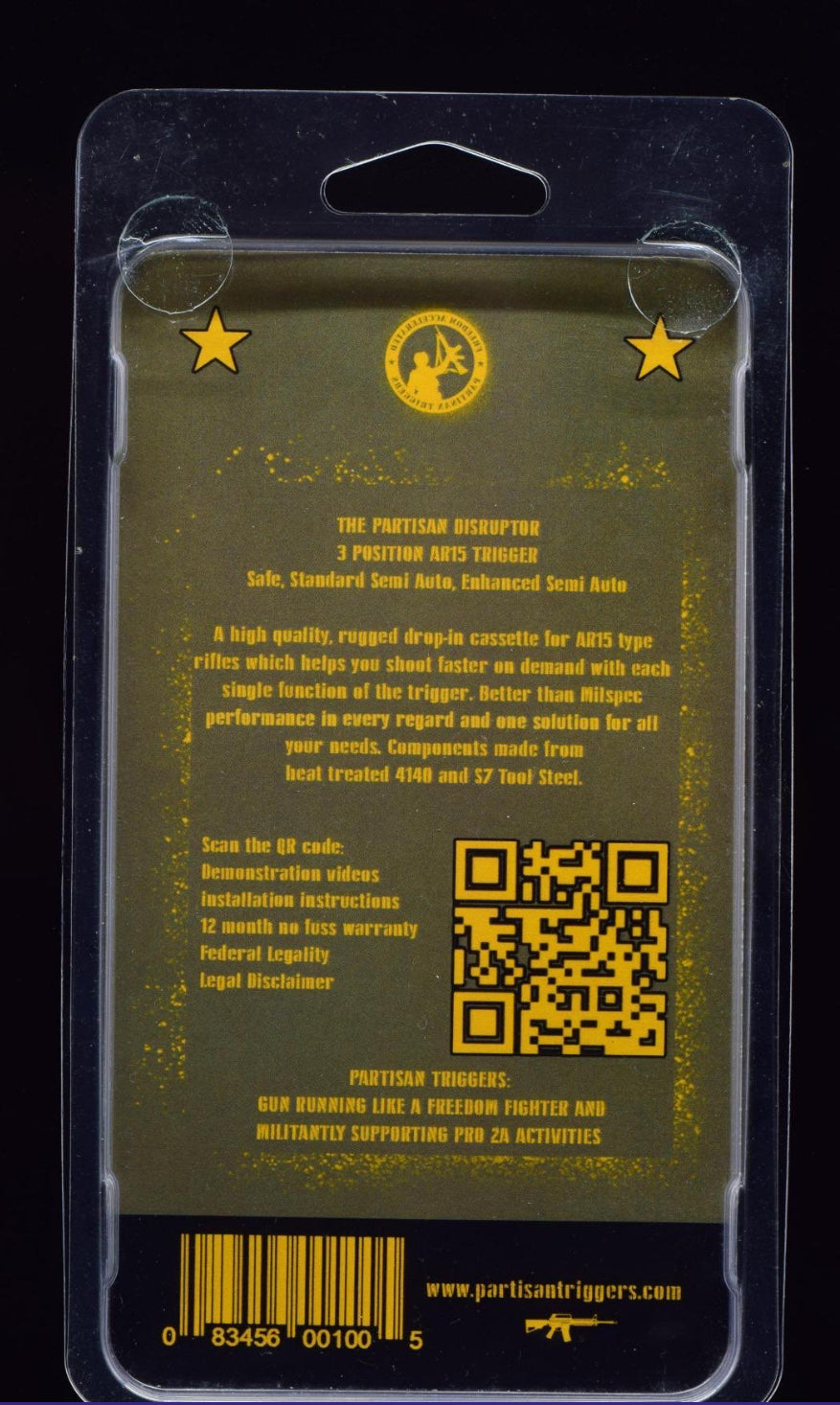 Partisan FRT  – AR-15 Platform (USA-Made)