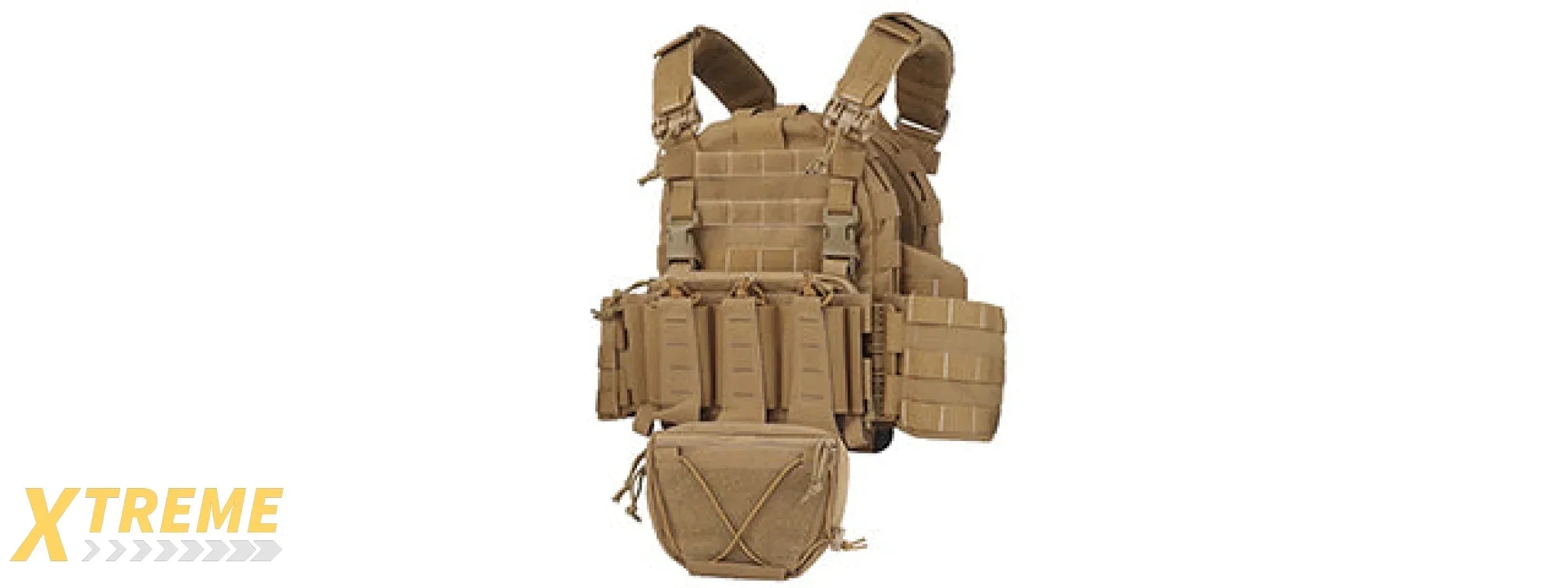 ARC Tactical Vest - Modular Plate Carrier Style Load-Bearing Military Tactical Vest