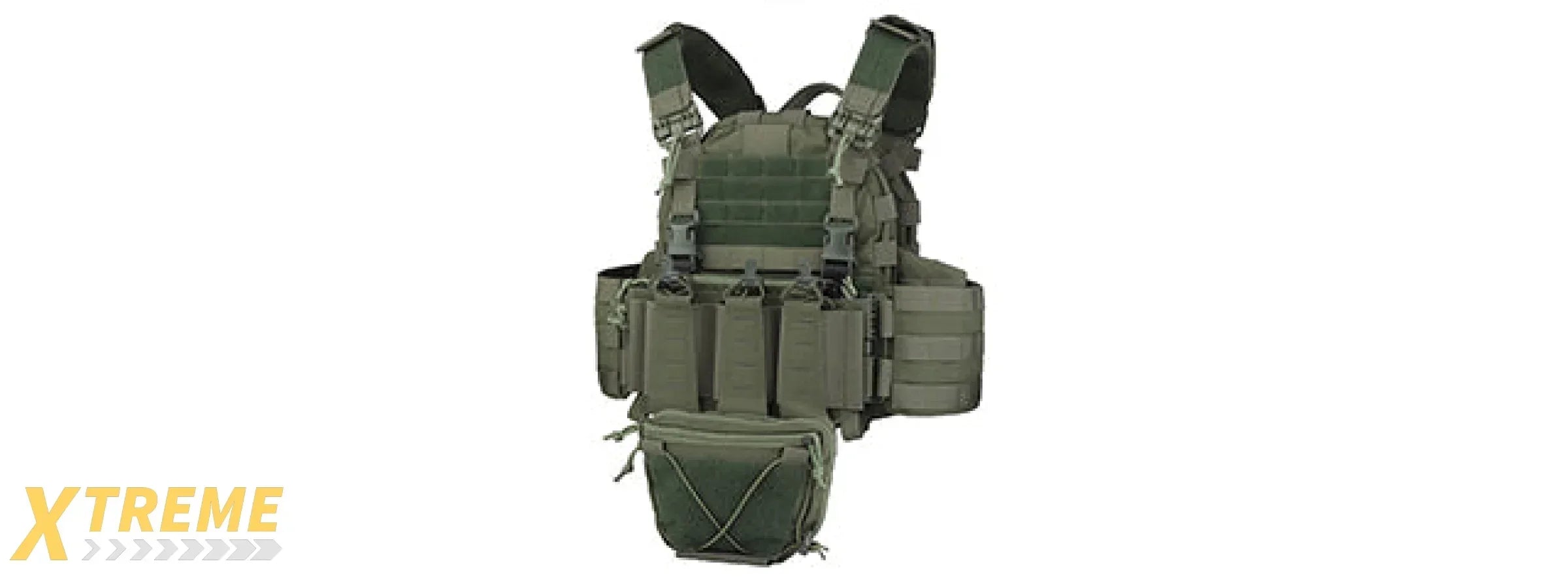 ARC Tactical Vest - Modular Plate Carrier Style Load-Bearing Military Tactical Vest
