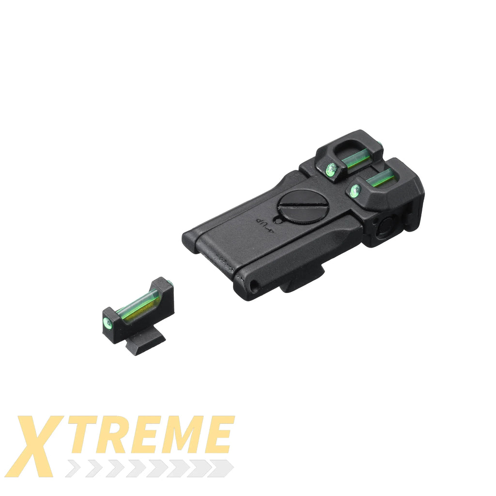 ARCTURUS Hi-Capa Optical Fiber Bomar Sight Set for TM