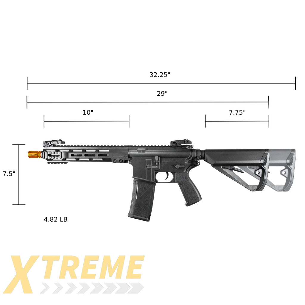 ARCTURUS LWT MK-I CQB 10" AEG SPORT Black Starter Pack ARC SE®