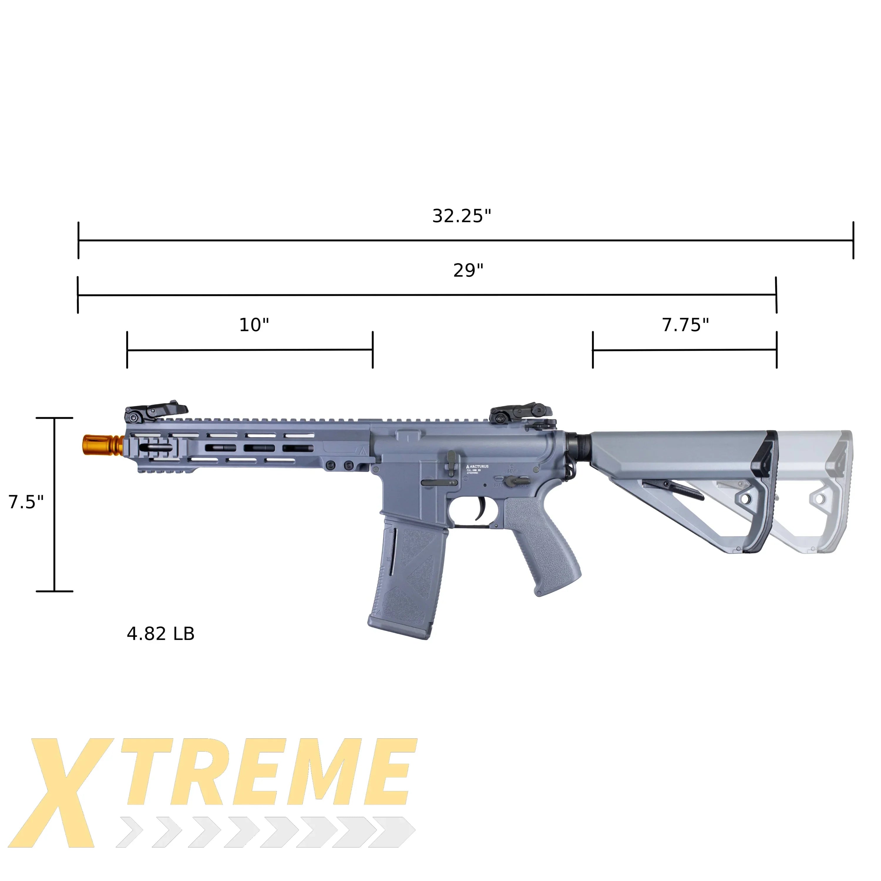 ARCTURUS LWT MK-I CQB 10" AEG SPORT Grey Starter Pack ARC SE®