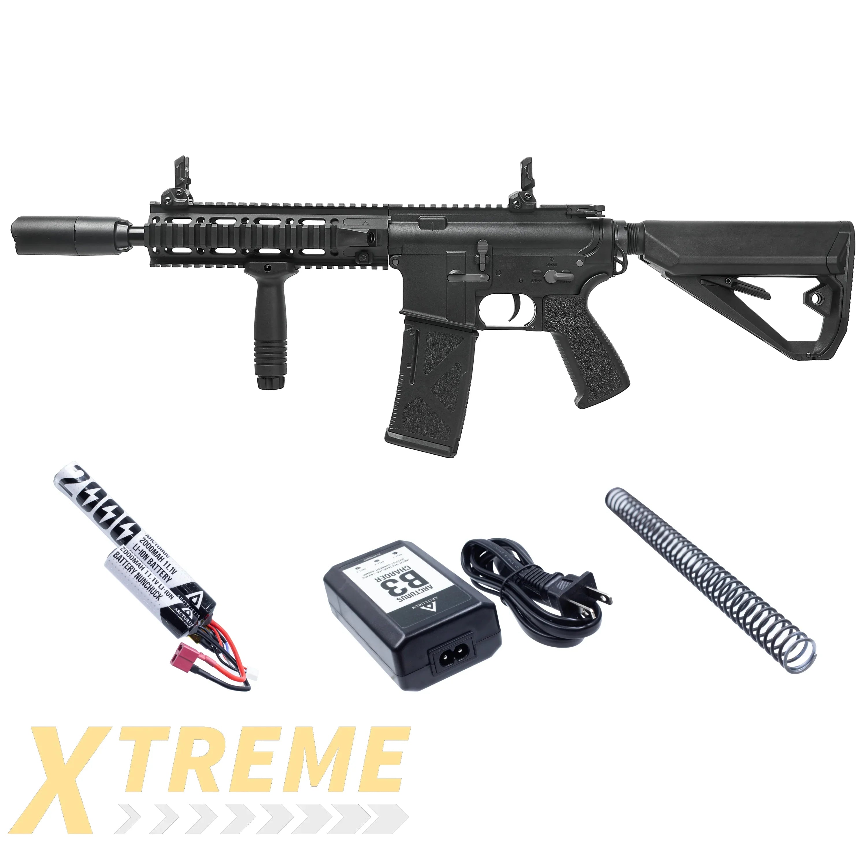 ARCTURUS LWT MK-II CQB 10" AEG SPORT Black Starter Pack ARC SE®