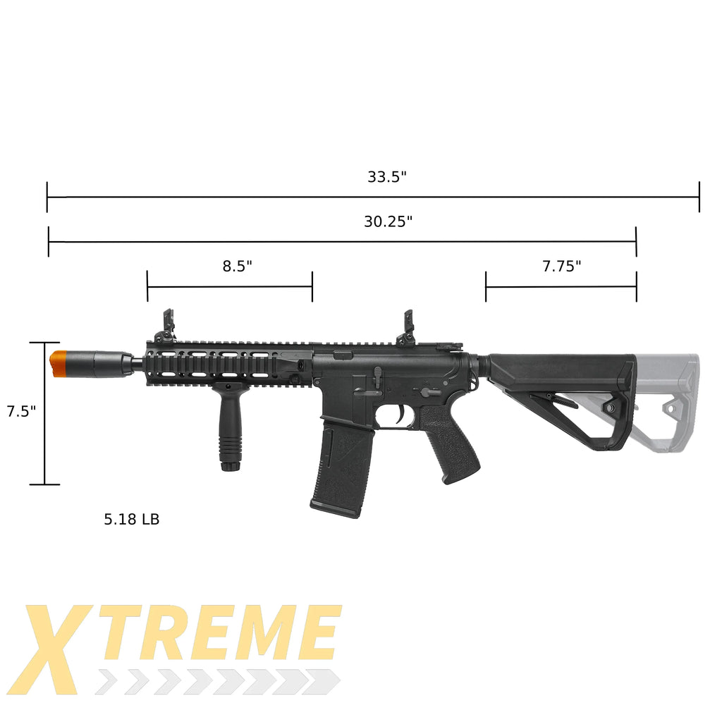 ARCTURUS LWT MK-II CQB 10" AEG SPORT Black Starter Pack ARC SE®