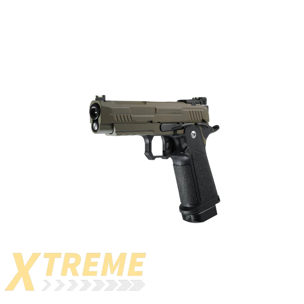 ARCTURUS Vanguard 4.3" Hi-Capa GBB Pistol BLK-TAN