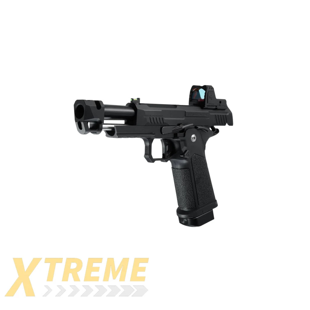 ARCTURUS Vanguard 4.3" Hi-Capa GBB Pistol w/ Optics Ready Slide & Compensator & ARS-1 Red Dot Combo