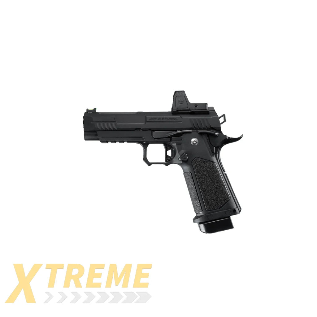 ARCTURUS Vanguard 4.3" Hi-Capa GBB Pistol w/Optics Ready Slide & ARS-1 Red Dot Combo